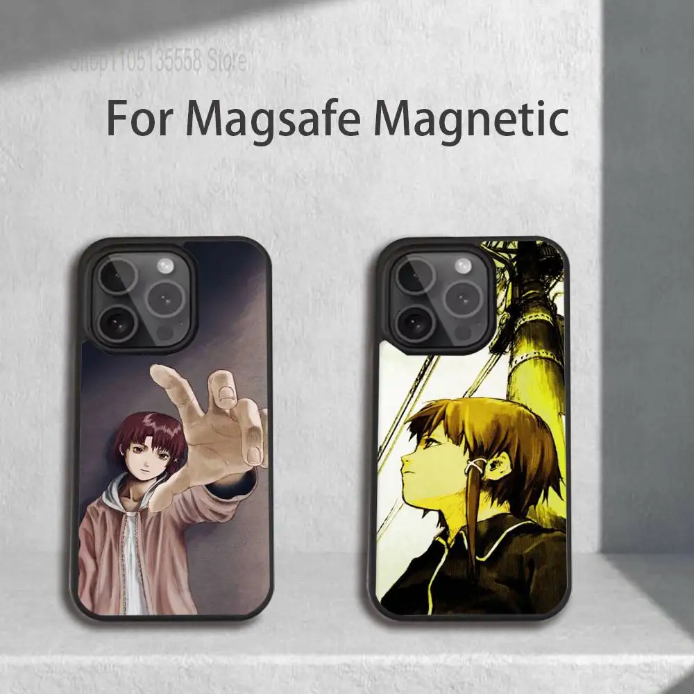 

S-Serial Experiments Lain(1) Phone Case For IPhone 17,16,15,Pro,Max,Air,14,Plus,13,12,11 Magesafe Wireless Charge Cover