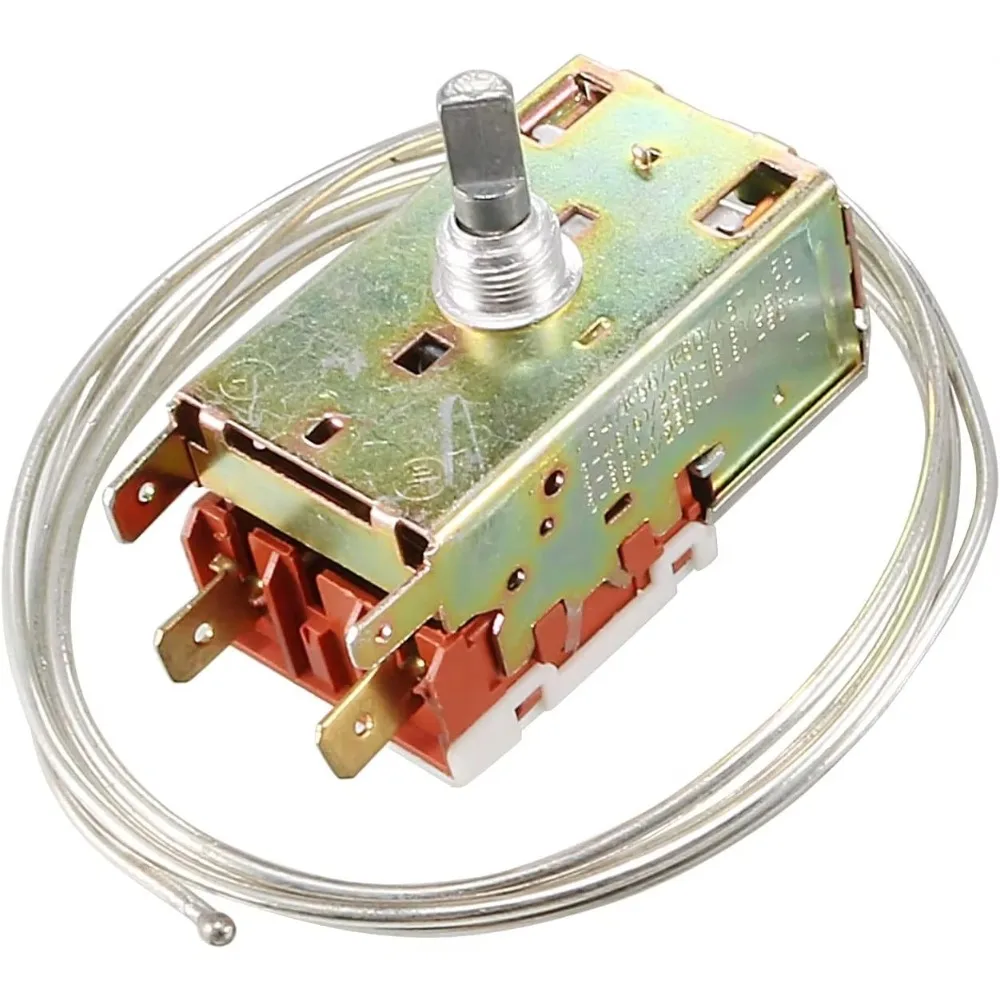 K50-P1125-001 Refrigerator 4 Thermals Thermostat Temperature Switch Controller for Fridge/Freezer Accessories -18~+8.5 Celsius