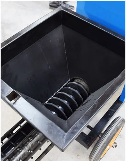 Cement Mortar Spraying/ Pumping /grouting Machine - Hydraulic Double Piston Mortar Plastering Pump