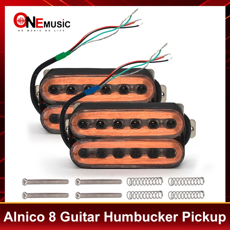Alnico 8 Electric Guitar Pickup Humbucker Alnico VIII Pickup Double Coil Pickup Guitar Parts Multi Colour Available
