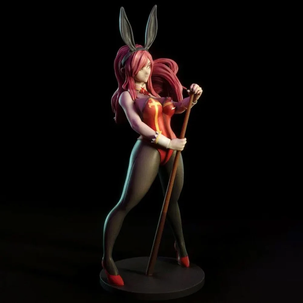 

1/24 3d Printing Model Kit 75mm Bunny Girl Resin Anime Figure Diy Micro Reduction Statue Unpainted Garage Kit Toys