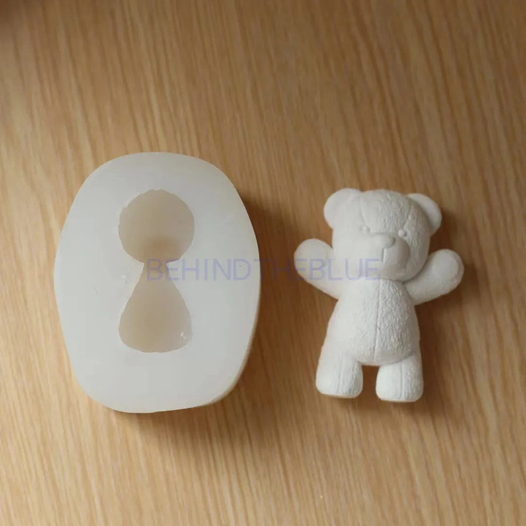 Selecto Bake Teddybär-Silikonform – 6er Form Für Cupcakes, Eiswürfel, Schokolade & Mehr
