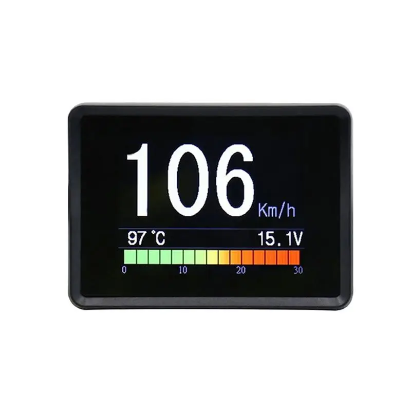 

A21E-OBD On-Board Car Head Up Display HUD Digital Speedometer Trip Display Speed Fuel Consumption Temperature Gauge Alarm
