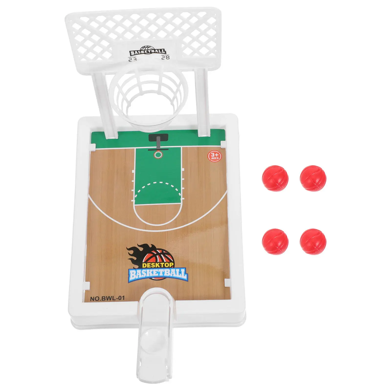 

1Set Mini Basketball Game Compact Desktop Hoop Dual Player Shoot Interactive Finger Table Basketball Game for Office Family