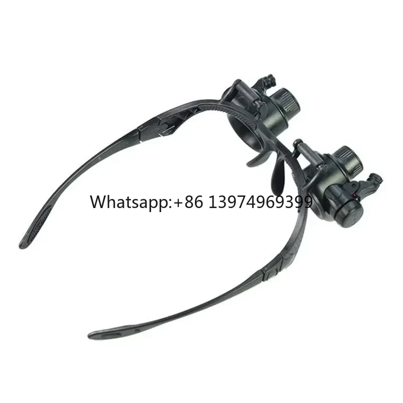 10X 15X 20X 25X Magnifying Eye Glasses Loupe LED Jeweler Watch Repair Magnifier factory