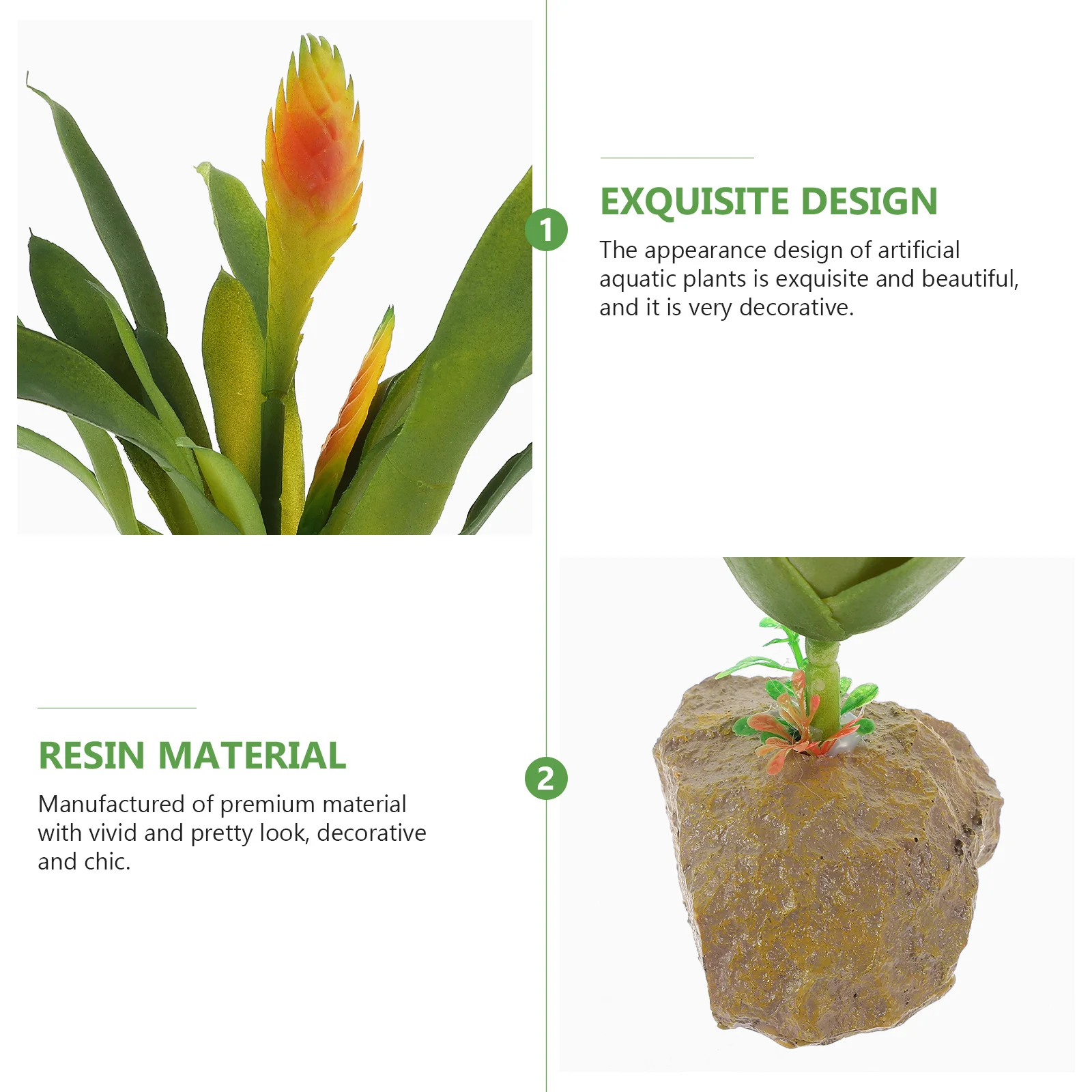 

Durable Realistic Aquarium Plant Decorative Fake Wear-Resistant Household Fish Tank Accessory Aquarium Plant Fish Tank Accessory