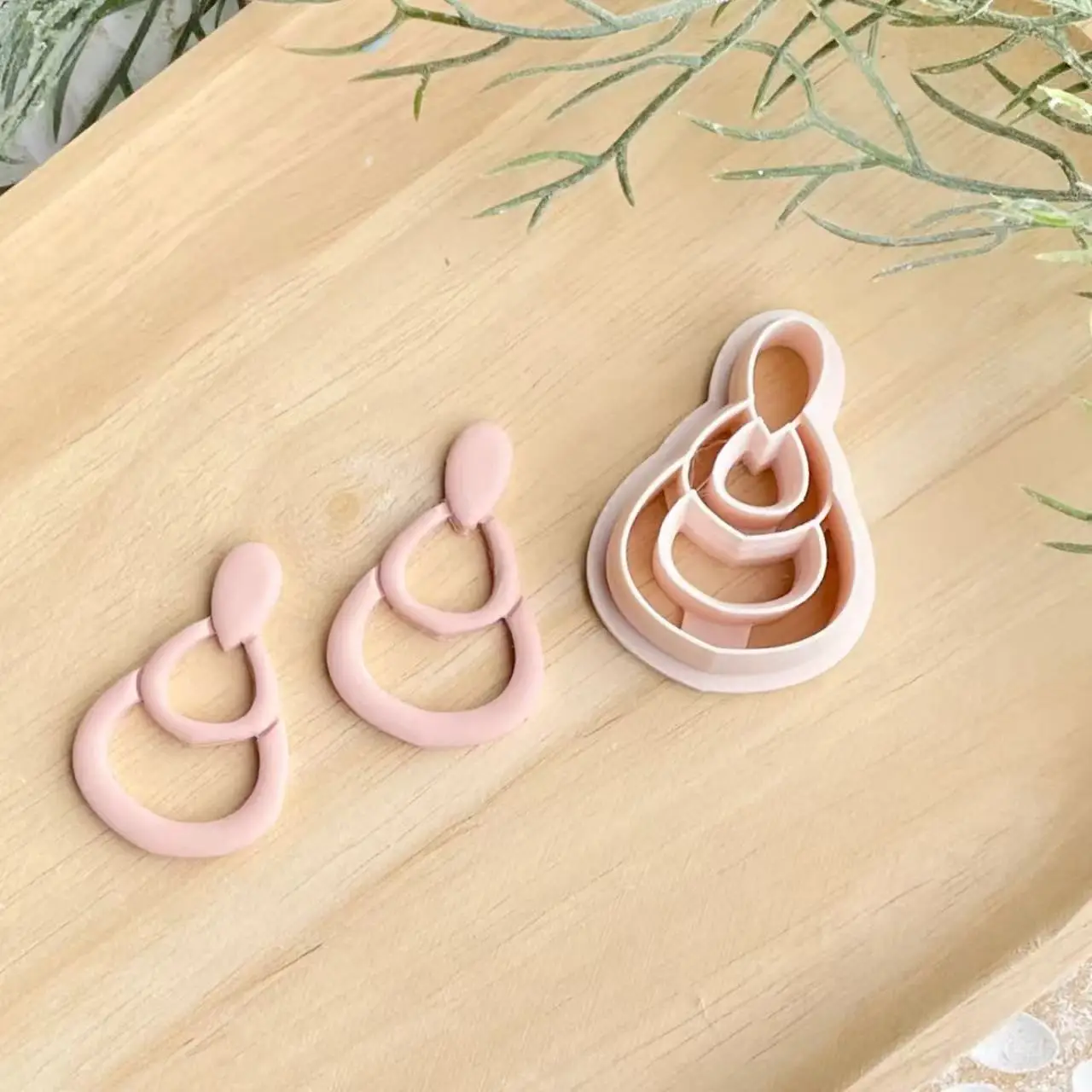 BASIC Polymer Clay Cutters | Clay Cutters | Clay Earring Cutters | Polymer Clay Cutter for Jewelry Making | Clay Cutter Se