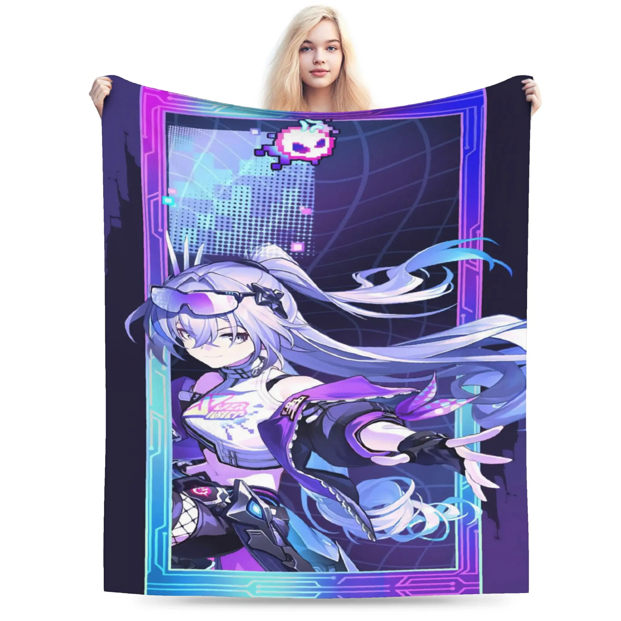 Honkai Star Rail Blankets Velvet  Relax Super Soft Throw Blanket for Bedding Bedspreads
