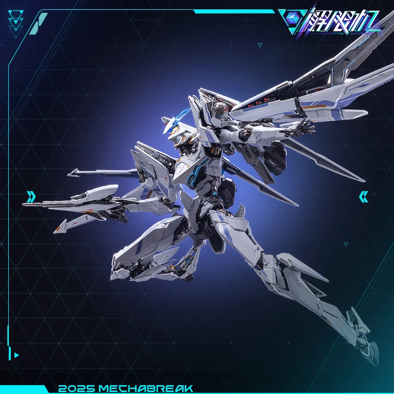 

Mecha Unlimited x Moshow Premium Grade, Gyrfalcon Super Articulated Alloy, Game Peripheral Collectible Model Mecha Premium Gift