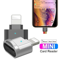 MINI SD TF Card Apple Card Reader Suitable For iPhone iPad Connection External Expansion Memory Card OTG Storage Card Adapter