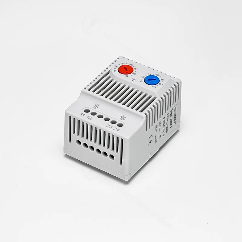 Mechanical Thermostat, Intelligent Temperature Controller Heating & Cooling Thermoregulator for Air Conditioner Heat Dissipation