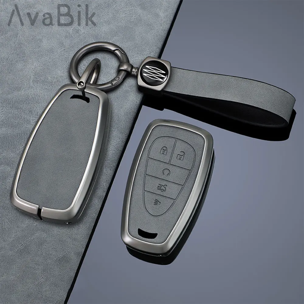 Car Remote Key Special high-grade Metal Protective Case Buckle For Chevrolet Malibu xl Chevrolet Kovoz Detector Cruz Trailblazer