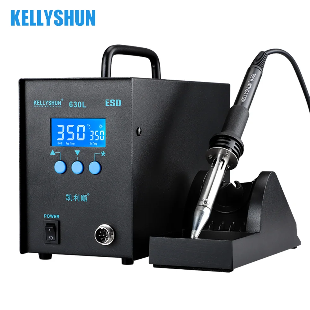 630L 320W Intelligent Eddy Current Digital Display Constant Temperature Soldering Station LED LCD Large Screen