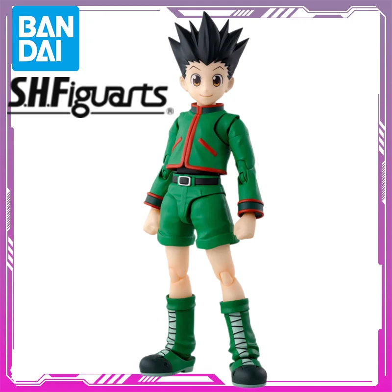 

Оригинальная фигурка Bandai S.H.Figuarts Gon Freecss Hunter x Hunter, аниме, экшн-модель, коллекционные фигурки, игрушки Brinquedos