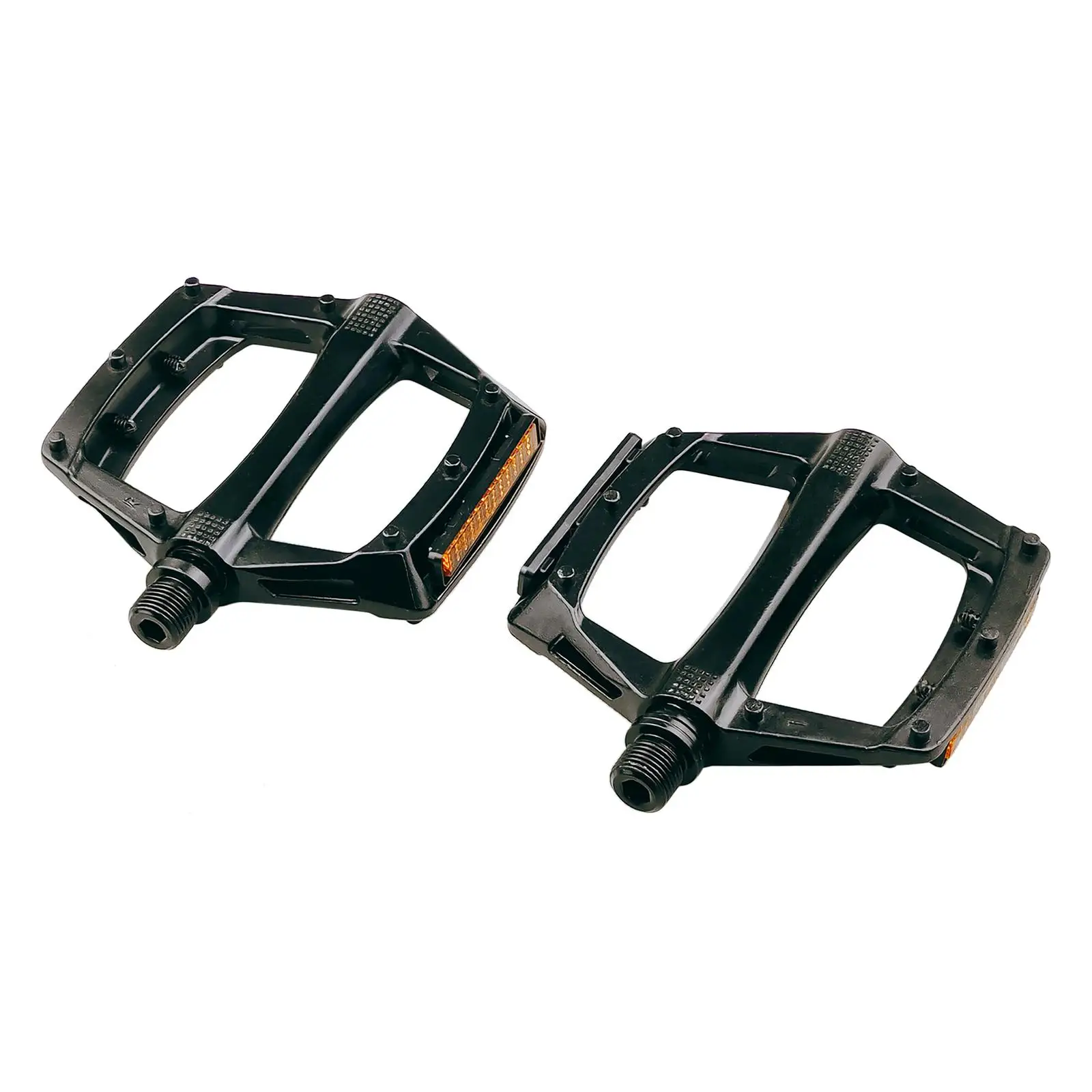 

Durable Road Bike Sealed Bearings Flat Platform Pedals Bike Accessory , , 119x110x22mm