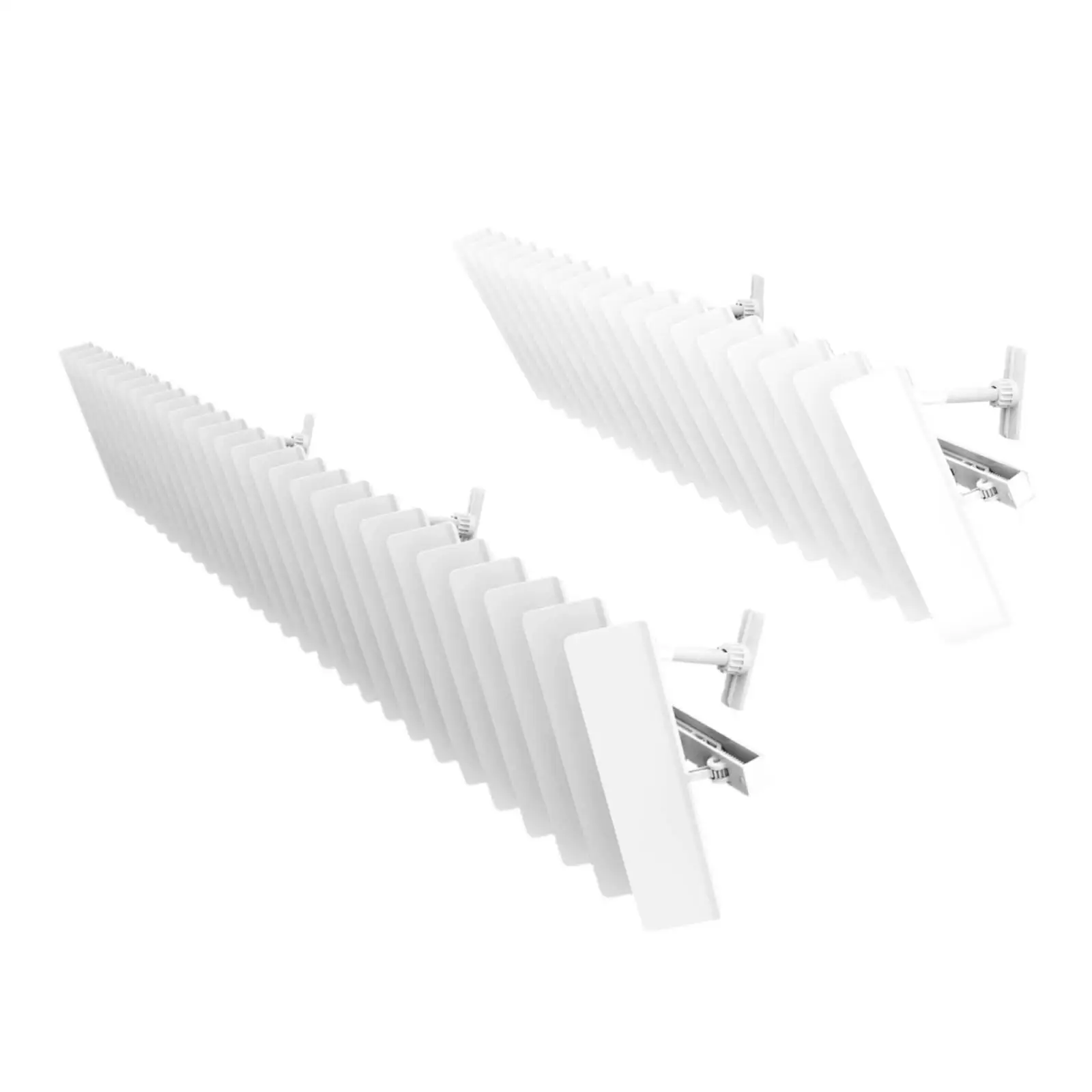 Air Conditioner Vent Deflector Adjustable Airflow Diffuser PP Cooling Windshield for Office Home Room Use