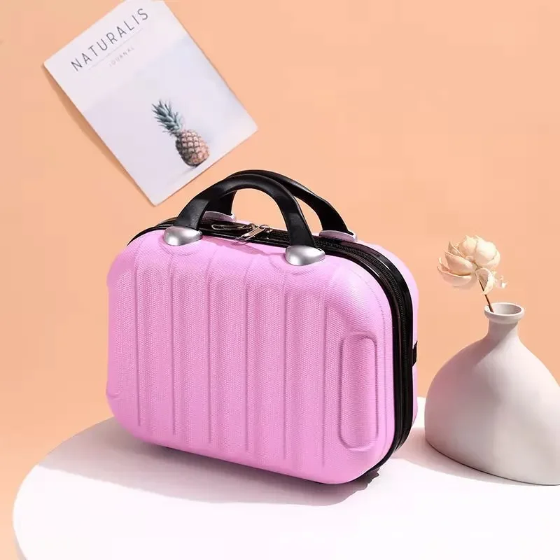 ADX-18 Estuche de cosméticos Bolsas de mano pequeñas Maleta de viaje portátil Bolsa de aseo Almacenamiento para mujer