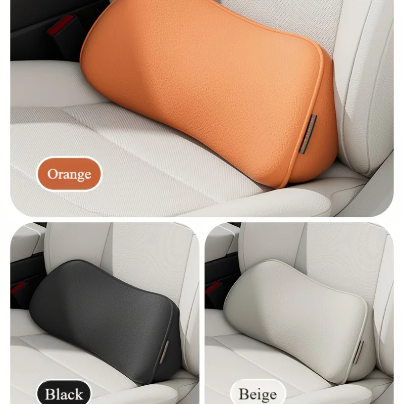Auto-Lendenwirbelstützkissen für Fahrersitz, Rückenkissen aus Memory-Schaum, ergonomische Linderung von Schmerzen im unteren Rückenbereich, universelles Autositzkissen