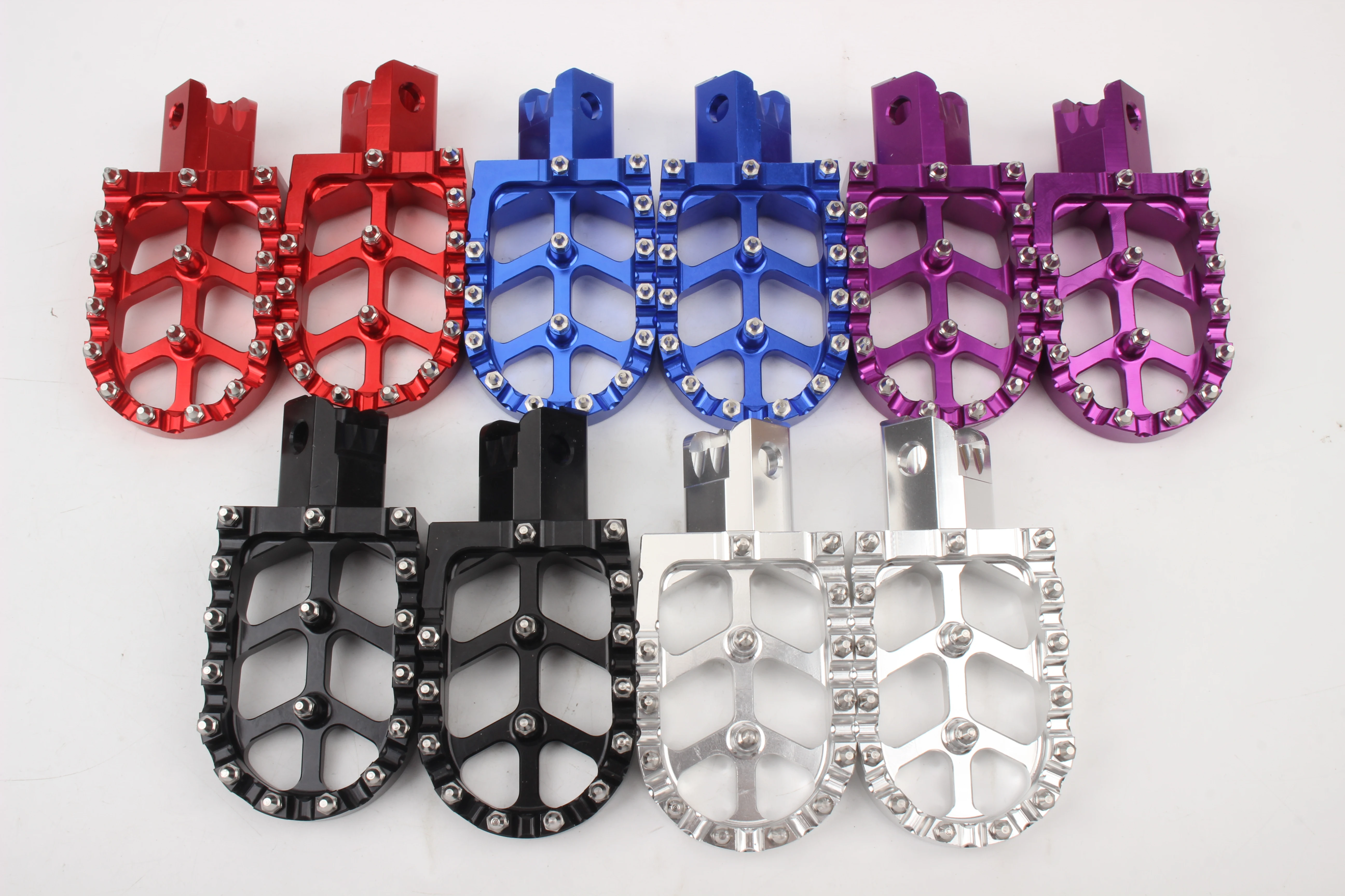 Motorrad-Fußrasten Rutschfeste Fußstützen für HONDA CRF50 CRF70 CRF110 CRF125 CRF XR 50 70 110 125 Dirt Bike CNC Fußrasten – Detail 1