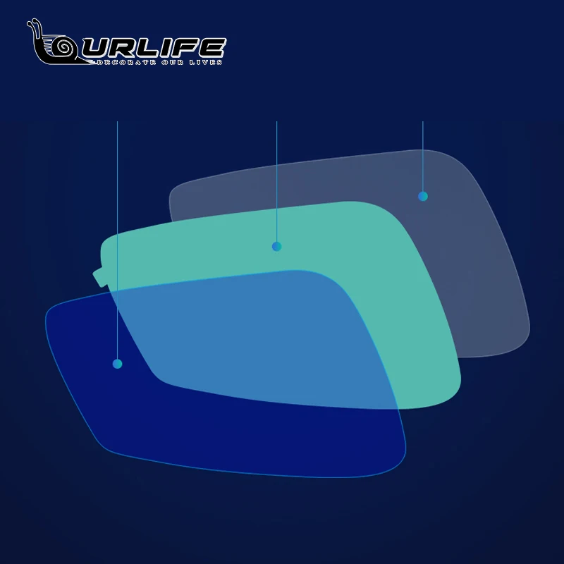 Espejo retrovisor antiniebla para coche, película impermeable para Haval Dargo 2021, 2022, 2023, 2024, 2 piezas