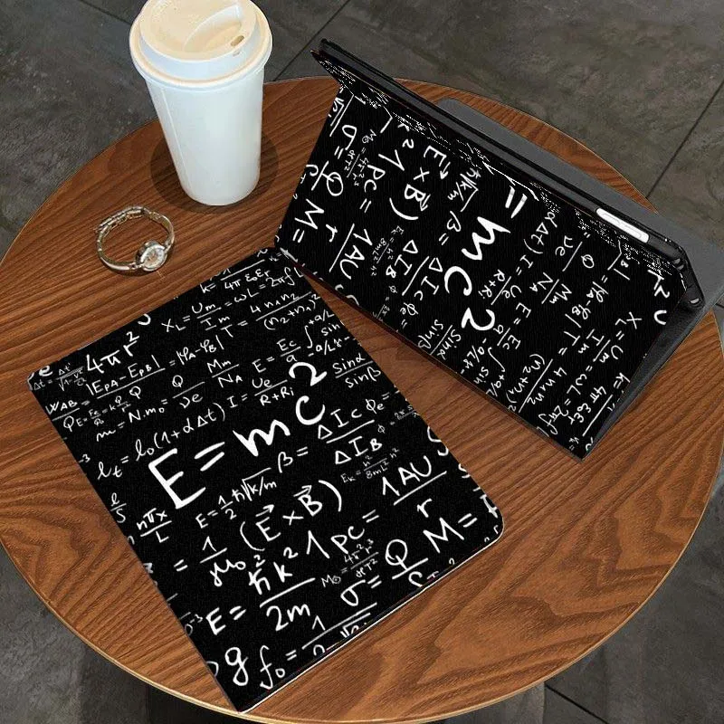 

Simple Creative Formula Tablet Case For Apple iPad 11th 10th 10.9 10.2 Pro 12.9 2 Air 3 13 11 7th 9.7 mini 7th 6 8.3