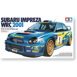 Tamiya 24240 static assembled car model 1:24 scale For Subaru Impreza WRC 2001 car model kit