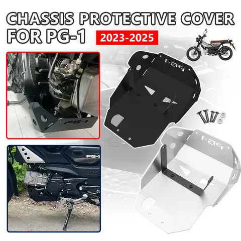 For YAMAHA PG-1 2025 PG1 2024 2023 Motorcycle Accessories Chassis expedition Skid Plate Engine Chassis Protective Guard