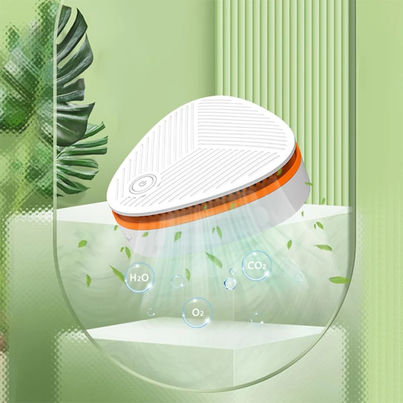 ABPQ-Macchina per la rimozione degli odori per l'odore di fumo, mini purificatore d'aria per la rimozione degli odori, deodorante per l'eliminatore di odori per camere da letto, servizi igienici