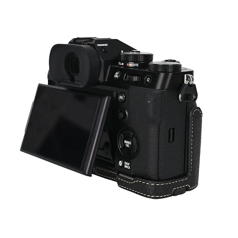 Obudowa XT5, pokrowiec ze skóry PU na aparat Fujifilm XT5, torba, osłona na pół korpusu Fujifilm X-T5 — zdjęcie produktu 6