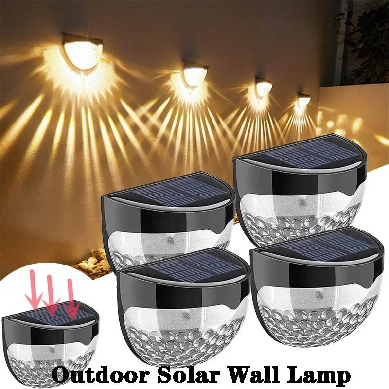 

Outdoor Solar Garden Light Control Induction Energy Saving Waterproof Garden Wall Light For Courtyard Fence Decoration Lighting