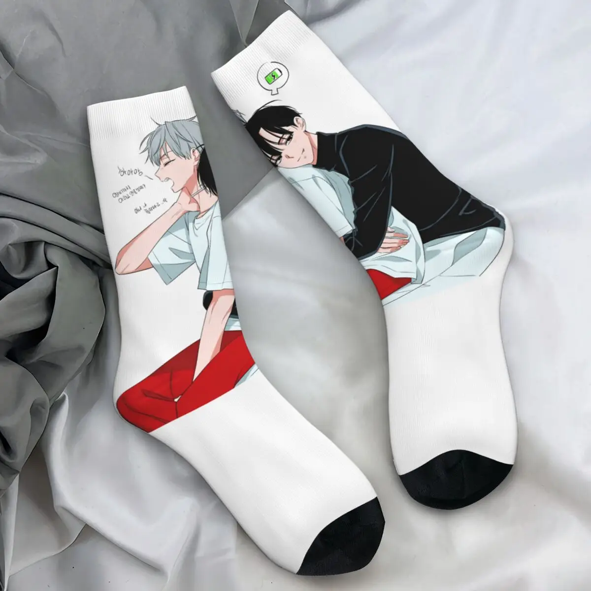 

Ivantill Ivan Till Alien Stage Socks Elegant Stockings Adults Men Breathable Cycling Socks Spring Design Non-Slip Socks