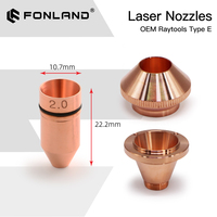 FONLAND OEM Bullet Laser Nozzles Caliber 0.8-4.0mm For Lasermech Fiber Cutting Machine Head Jet With Raytools BT210 BT210S