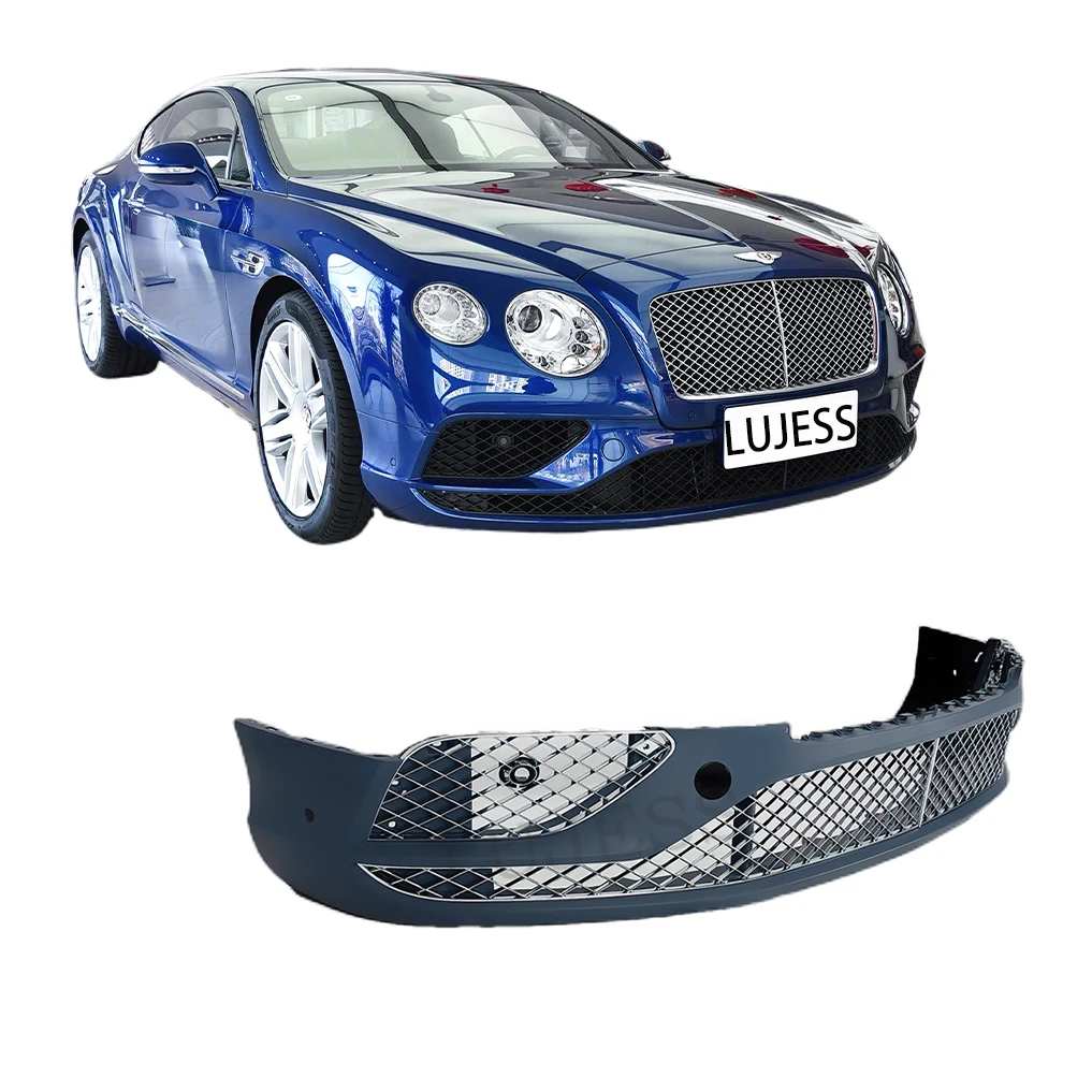 

Комплект переднего бампера для Bentley Continental GT GTC 2016-2018, дизайн кузова, набор бамперов, OEM 3W3807217AP