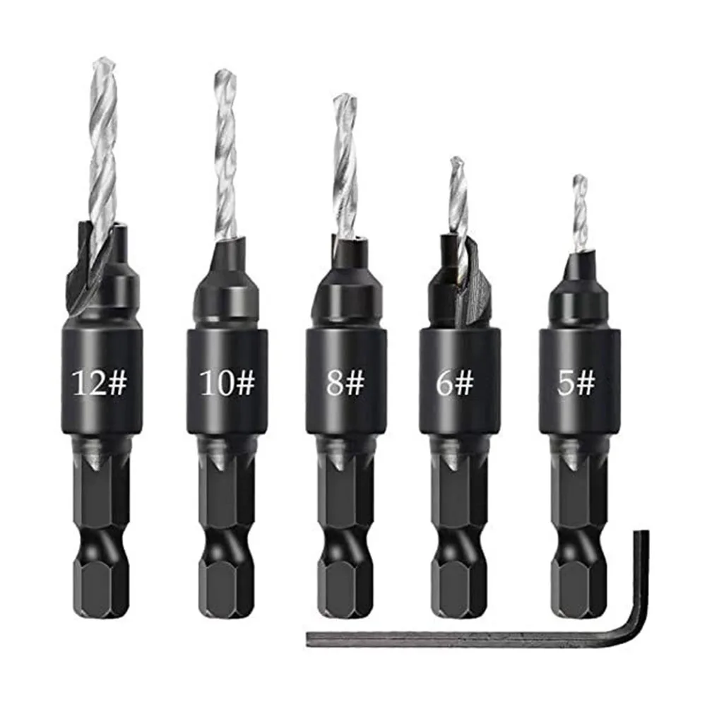 

Adjustable Drill Kit Adjustable Quick Change Drill Enhancing DIY Projects Wide Compatibility Easy Drill Bit Replacement