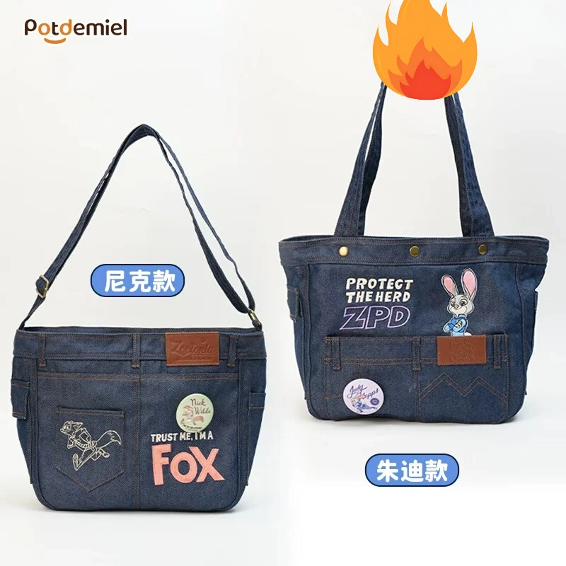sac-a-bandouliere-disney-potdemiel-judinick-sac-fourre-tout-polyvalent-en-denim-pour-les-trajets-quotidiens