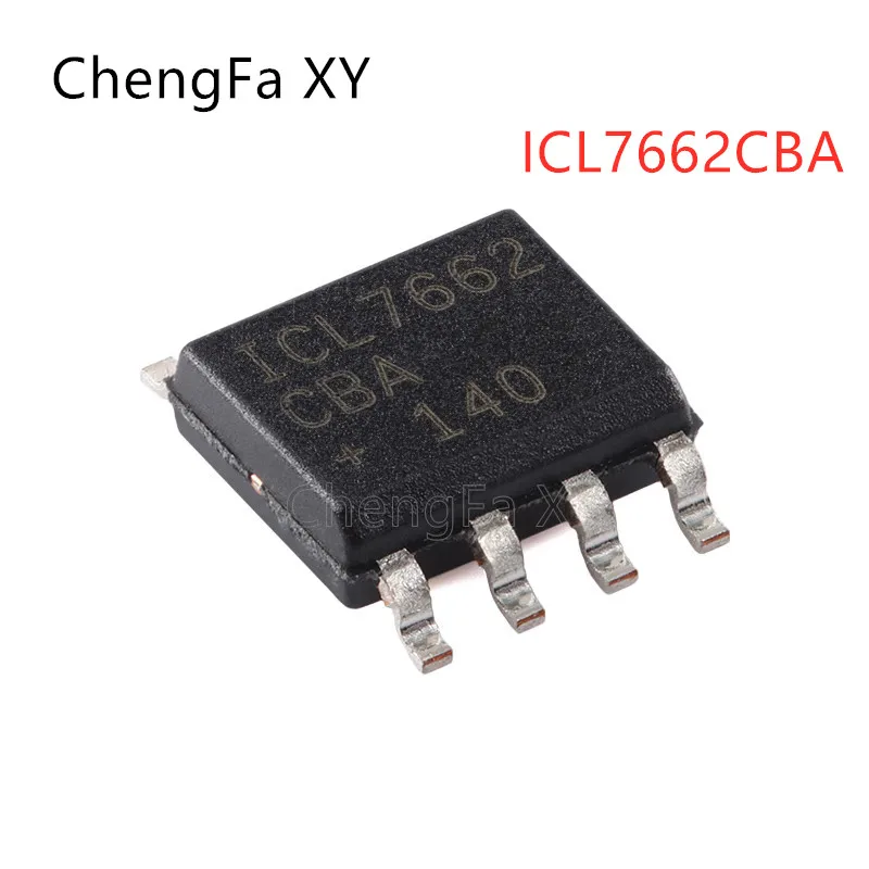 5PCS ICL7662 ICL7662CBA ICL7662IBA In Stock SOP-8