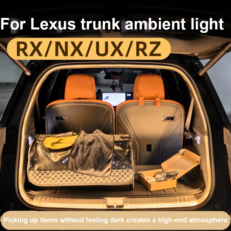 For Lexus RX350/NX350 trunk lights, ambient lights, tailstock lights, interior decoration and modification accessories UX/RZ