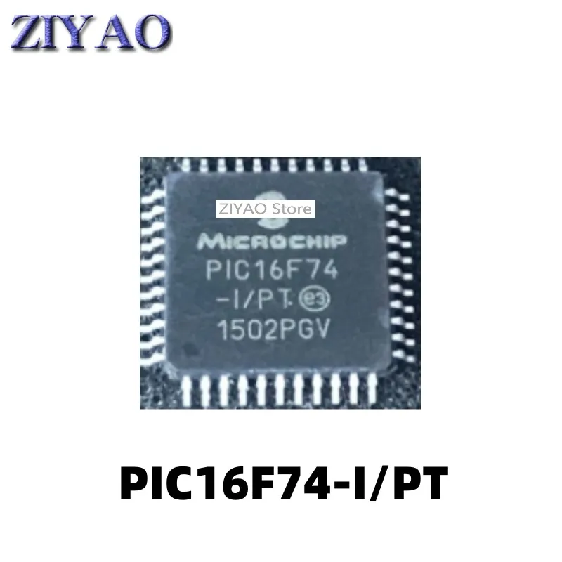 5PCS PIC16F74-I/PT QFP44 PIC16F74 microcontroller chip