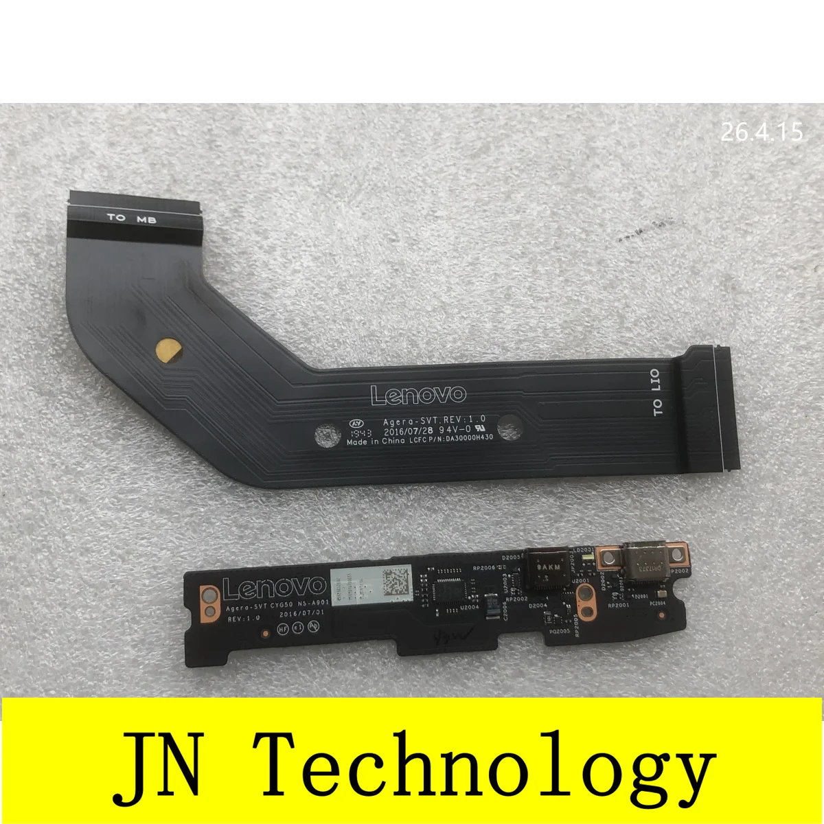 

Новая оригинальная плата/кабель USB Type-C для ноутбука Lenovo Yoga 910-13IKB 5C50M35042