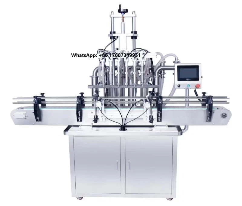 Automatic Milk Wash Liquid Sauce Bottle Capping Function Filling Machines