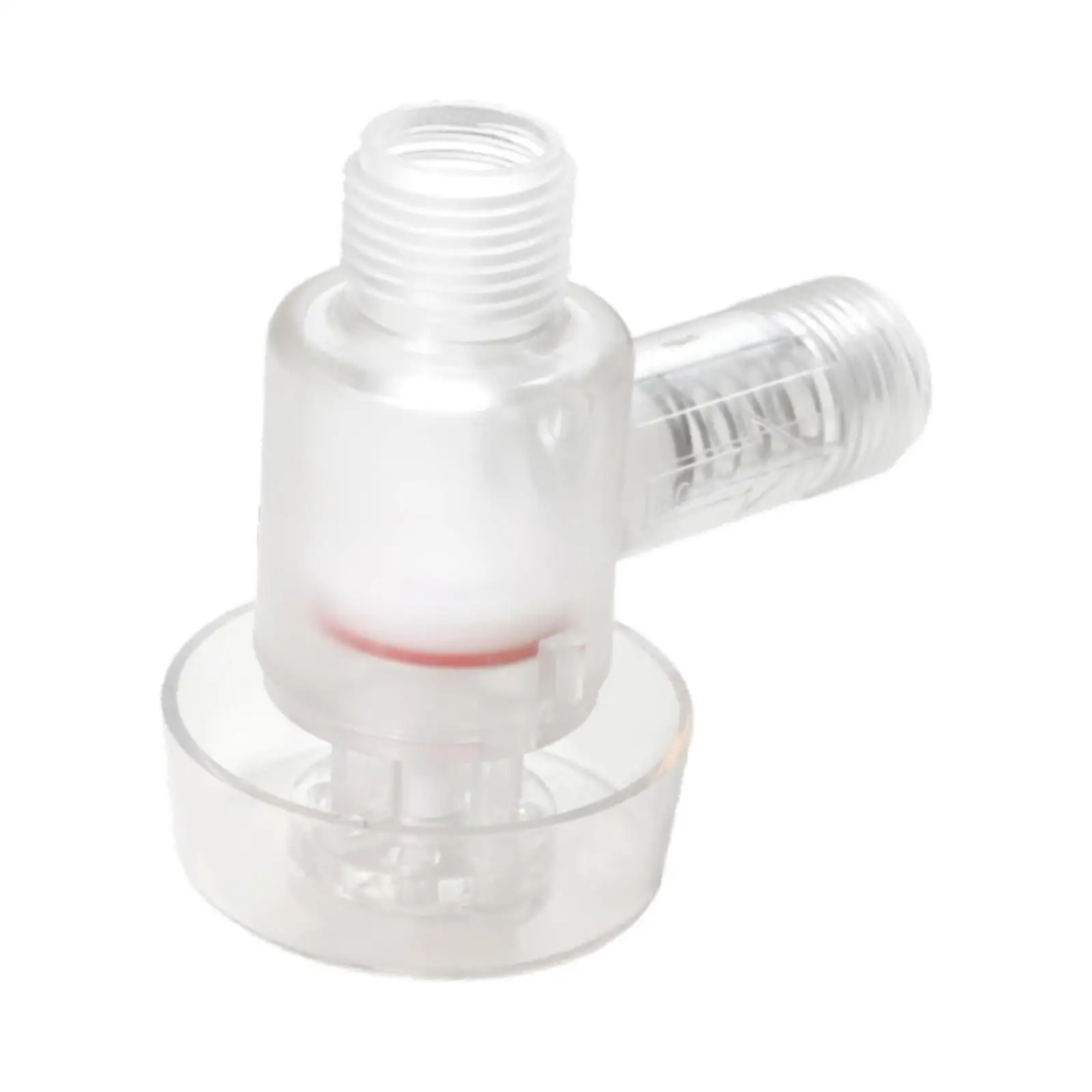 RV Tank Check Valve Transparent Easy Installation Replacement Accessories Sturdy