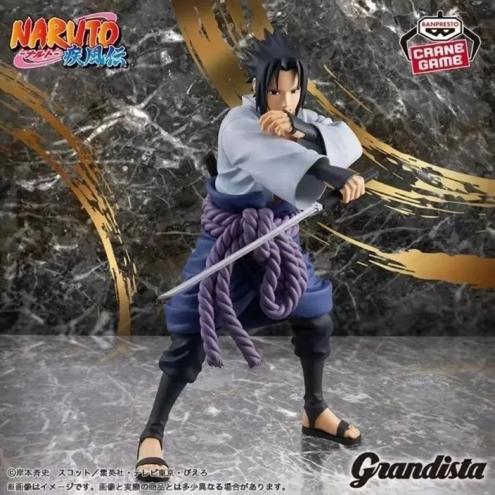 

Bandai Banpresto Grandista Uchiha Sasuke Фигурка Аниме Наруто Шиппуден Аниме Фигурка Модель Игрушки Коллекция Подарки В наличии