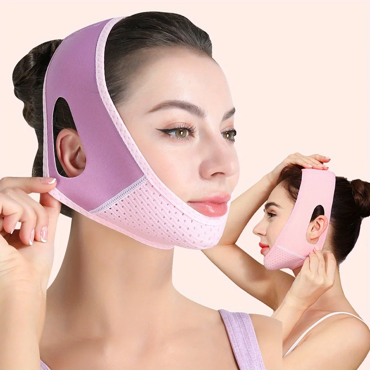 V-face Small Face Reusable Slimming Bandage V Line Face Shaper Women Chin Cheek Lift Up Belt Facial Face Skin Care Beauty Tools