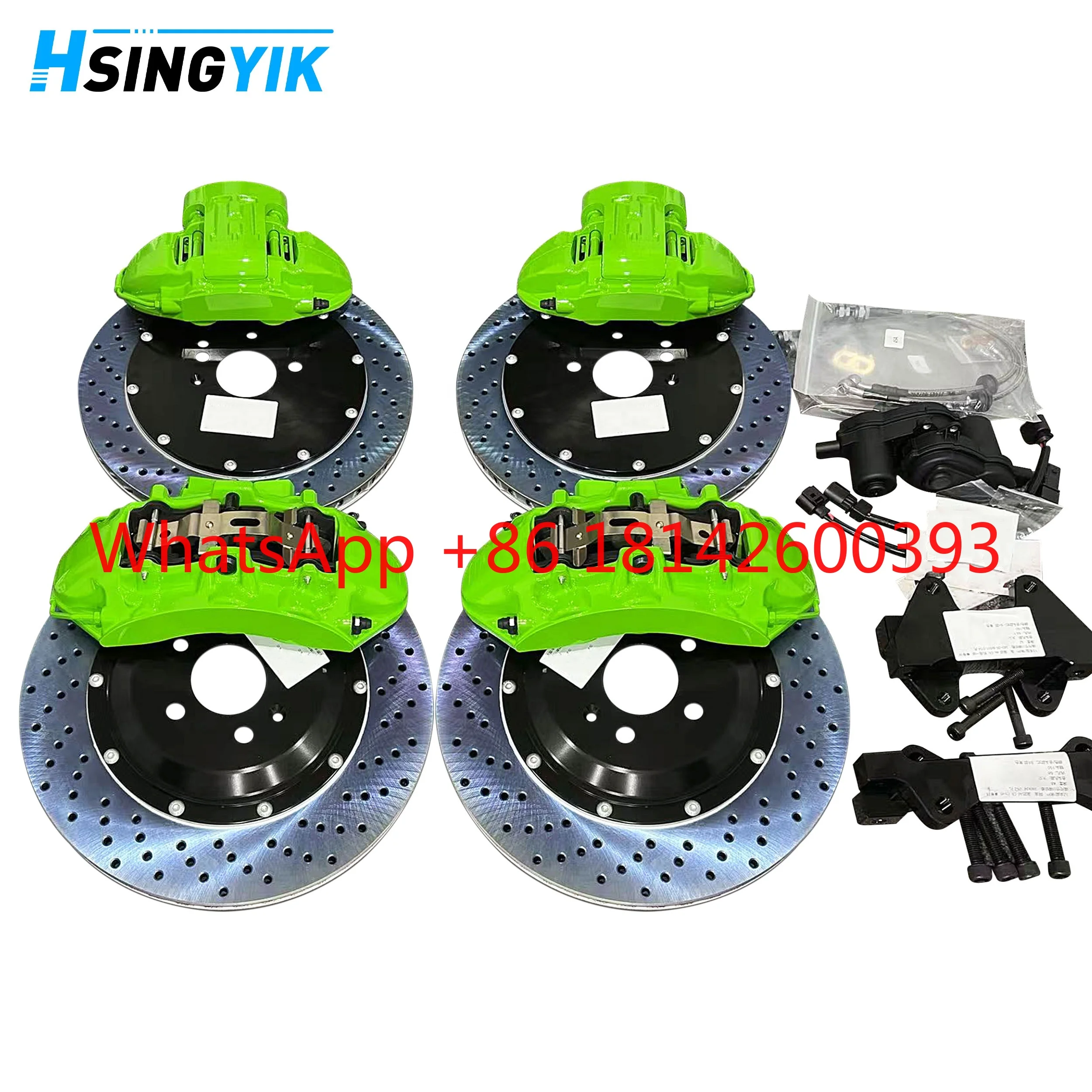 GT6+GT4 6/4-pot Racing Big Brake Caliper Kit Auto Brake System Direct Installation for Compact SUV Vehicles