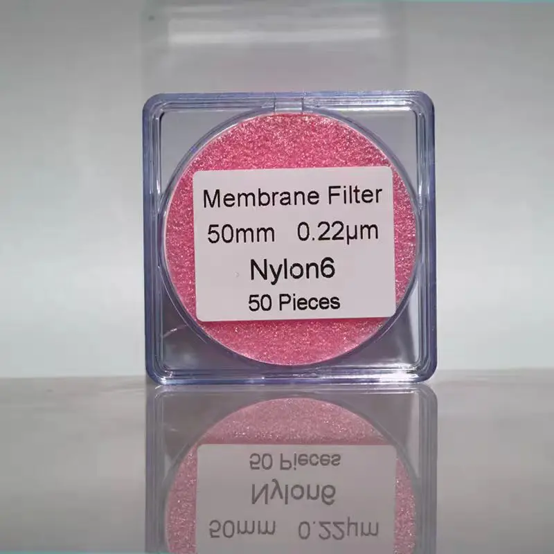 

Microporous filter membrane 50mm 0.22 0.45 water-based organic mixed cellulose MCE nylon solvent filter