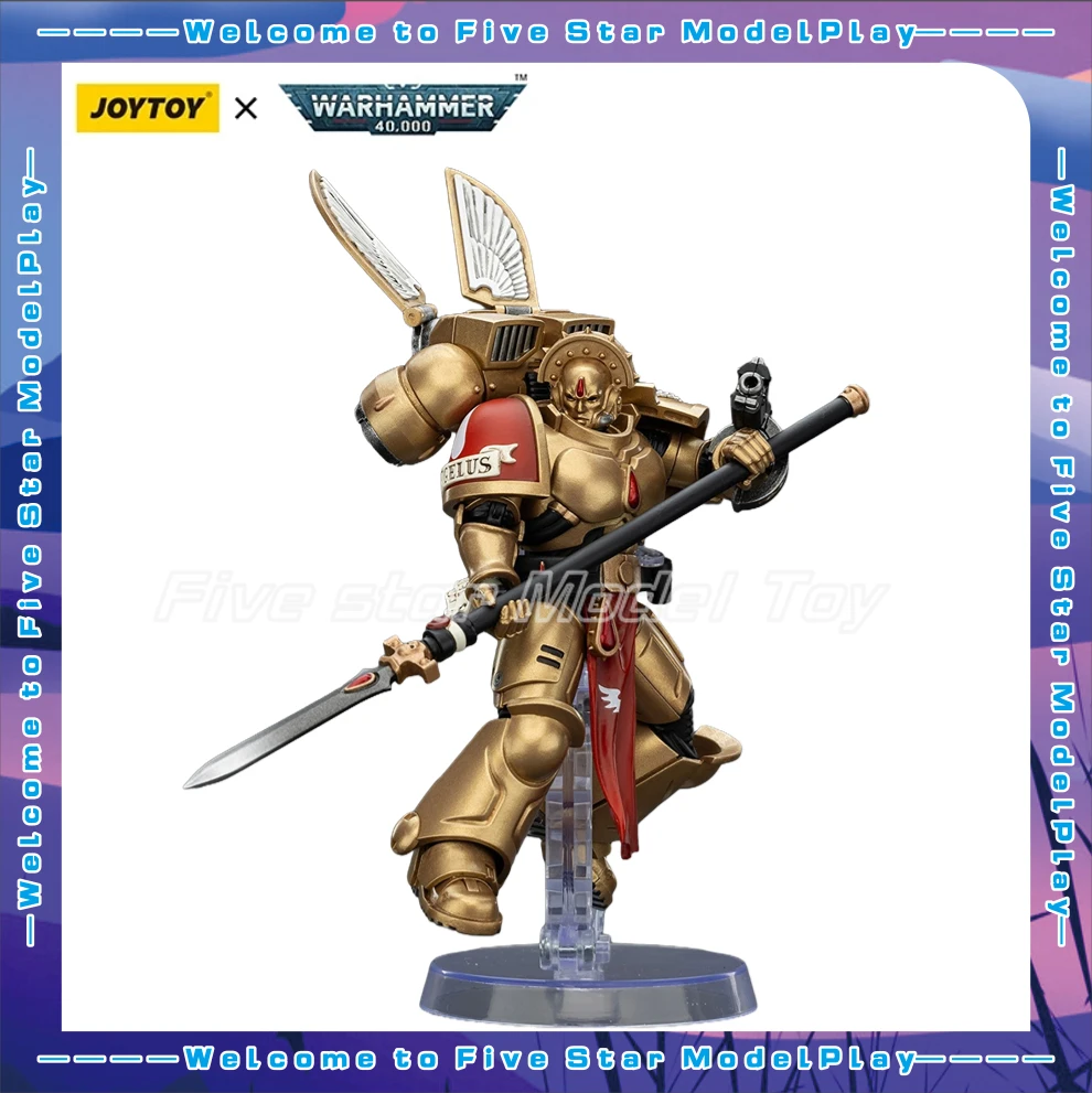 

【В наличии】JOYTOY Warhammer 40K 1/18 Фигурка Blood Angels Sanguinary Guard 2, модель игрушки, подарки