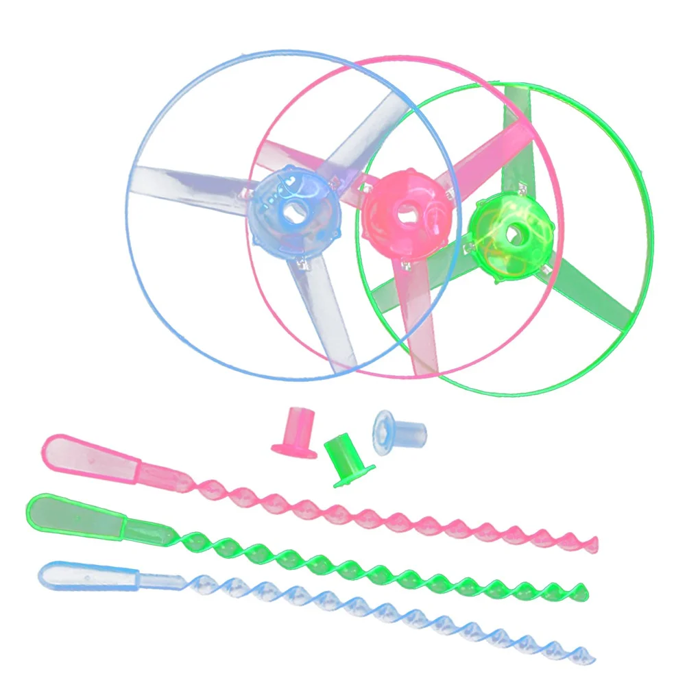 

5Pcs LED Flying Dragonfly Rotating Children Parent Child Interaction Durable Fun Game Flying Dragonfly Toys