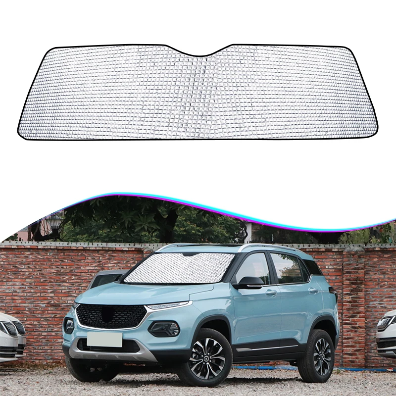 

For Baojun 510 Chevrolet Groove 2017-2022 Car Sunshades UV Protection Curtain Sun Shade Visor Front Windshield Protector Cover