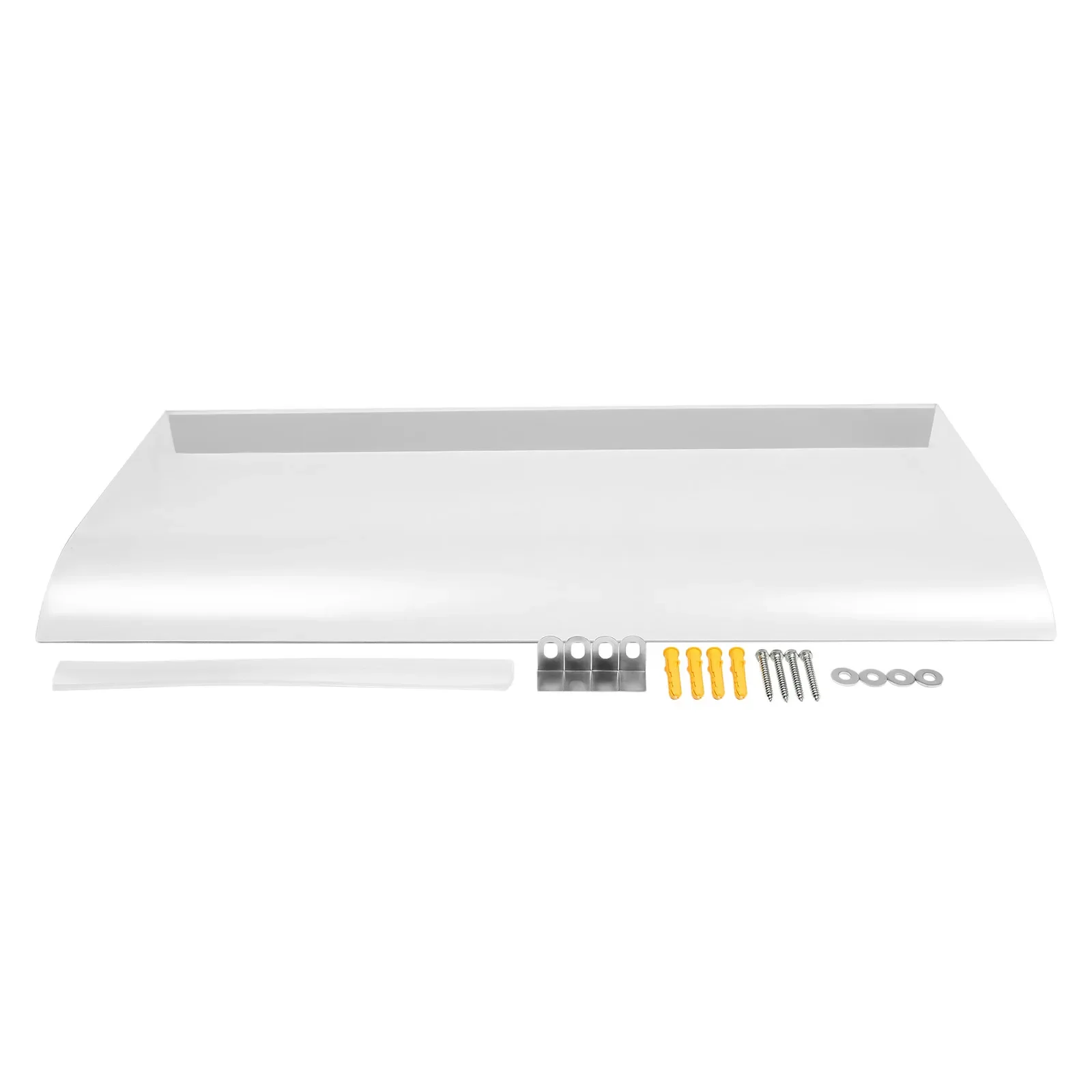 

UV protection for rain and snow, canopy, bracket-free polycarbonate panel, thickened transparent cover, maintenance-free awning