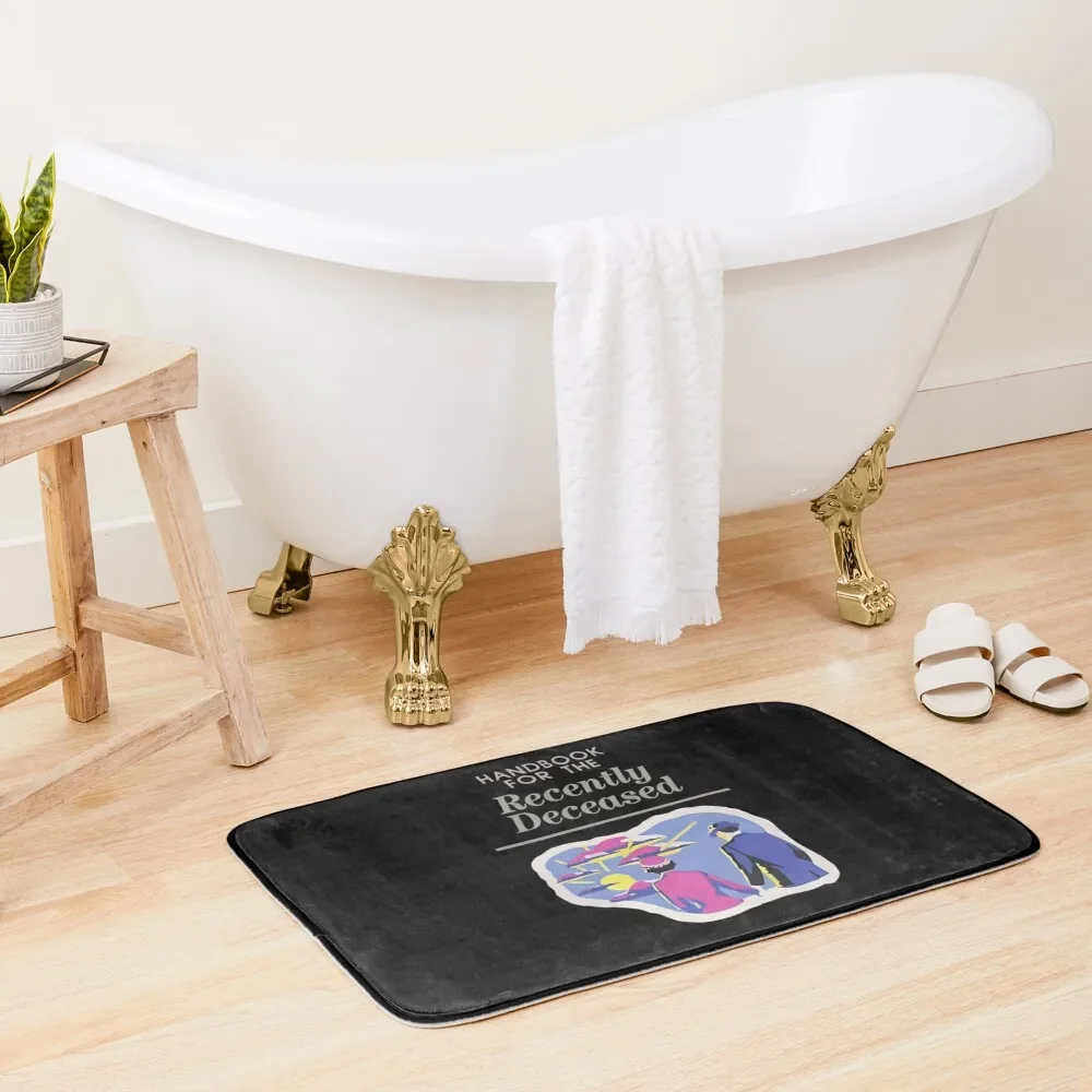 

Handbook For The Recently Deceased Classic . Bath Mat Carpet Anti Slip Mats Bedroom Anti-Slip Bathtub Kitchen Carpet Mat